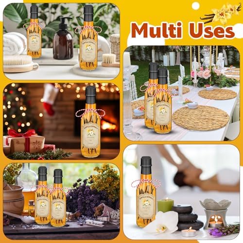 NVioAsport glass jar preserves vanilla extract aroma and freshness