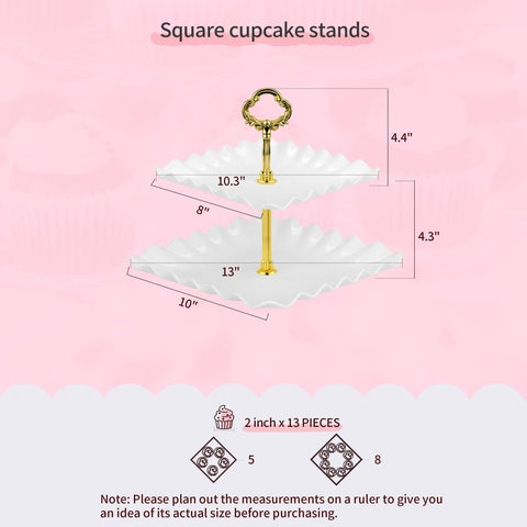 NWK dessert stands create a stylish party table display
