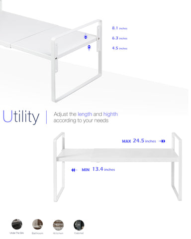 Nxconsu middle load-bearing rod design balances heavier items
