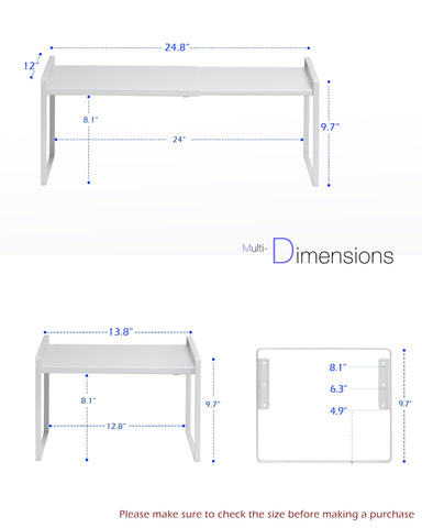 Nxconsu multifunctional storage for kitchen and bathroom organization