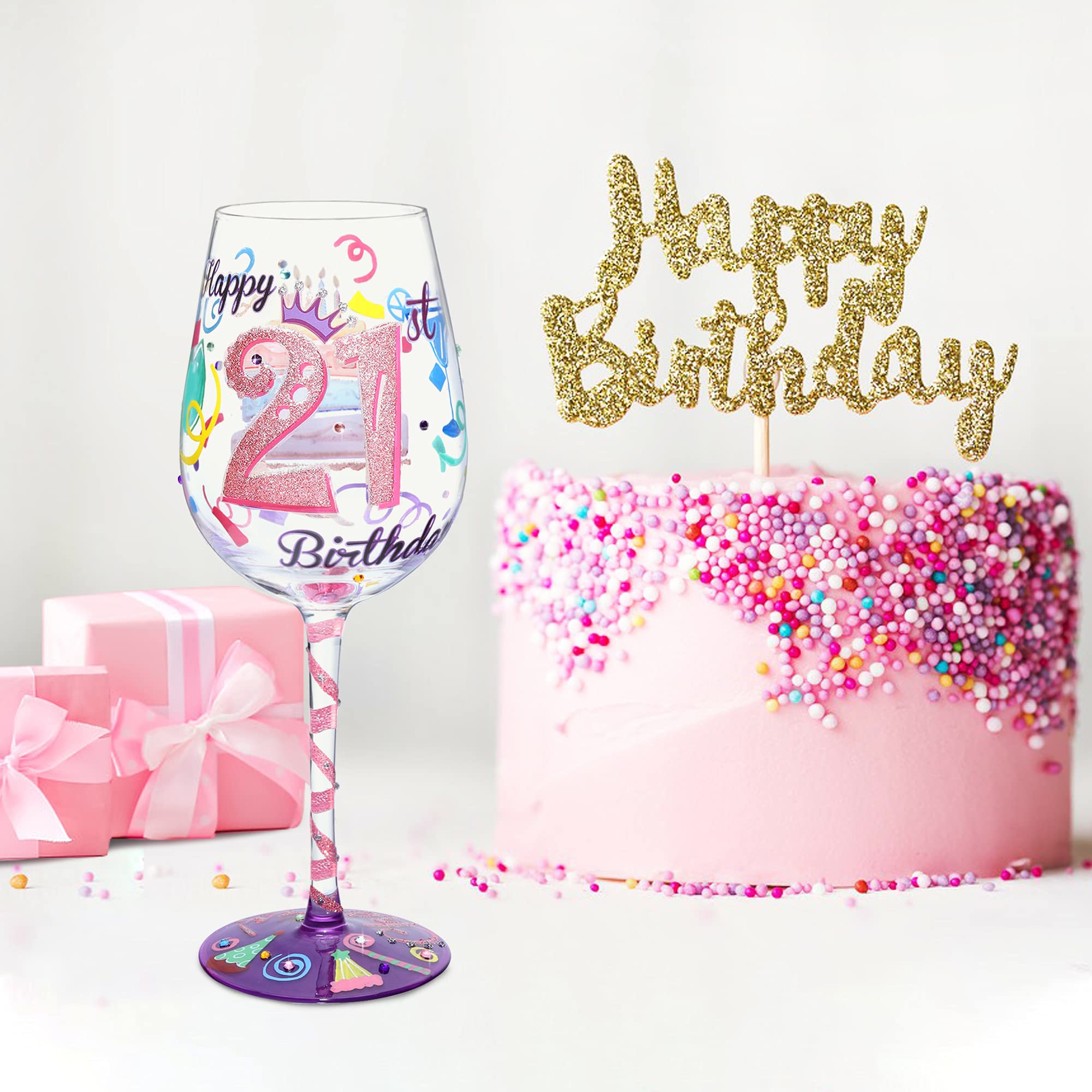 NymphFable artisan wine glass detail shows hand-painted textures for refined entertaining.
