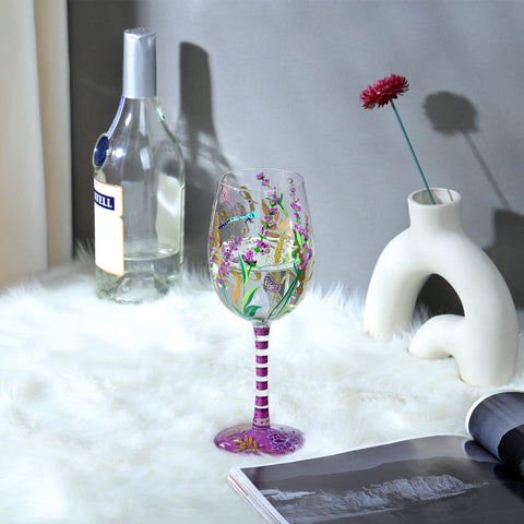NymphFable lavender bloom detail highlights delicate artistry and romantic table decor.
