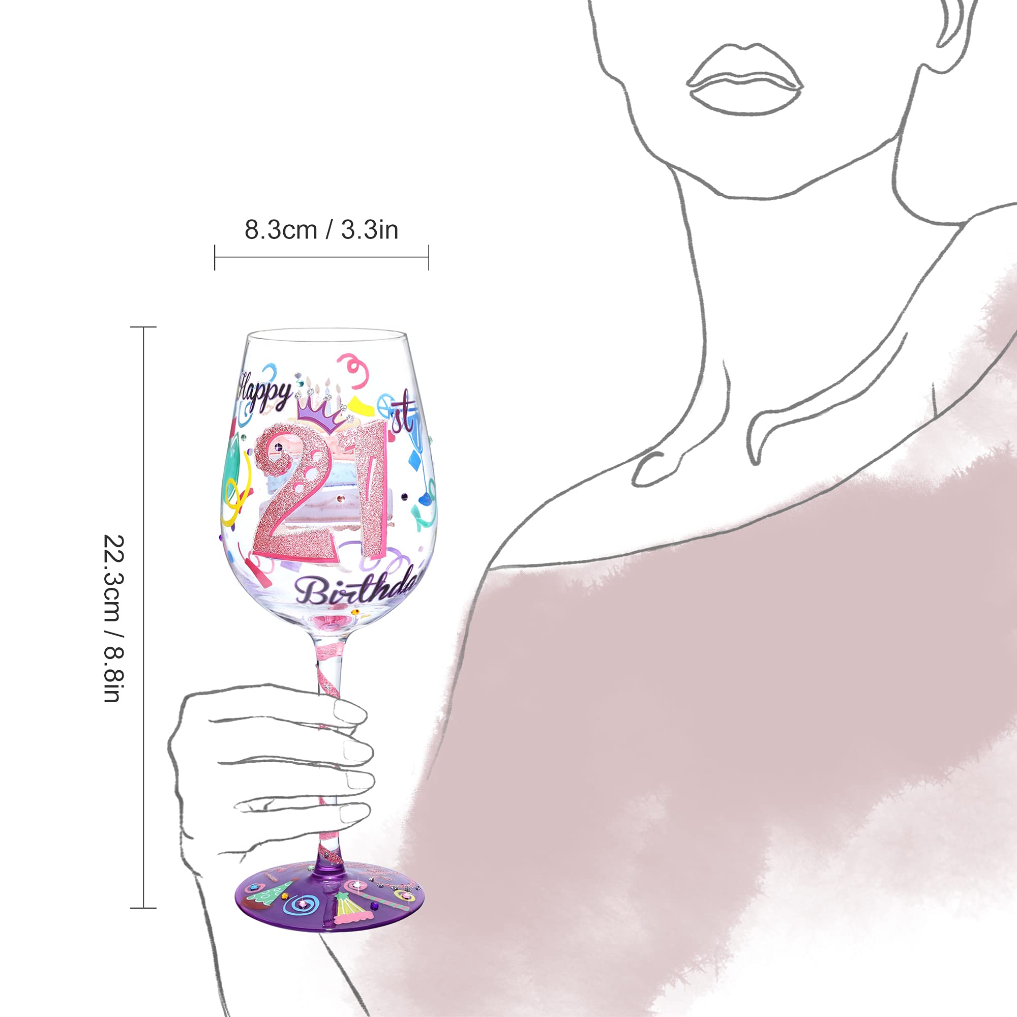 NymphFable pour-colour play enhances visual celebration.