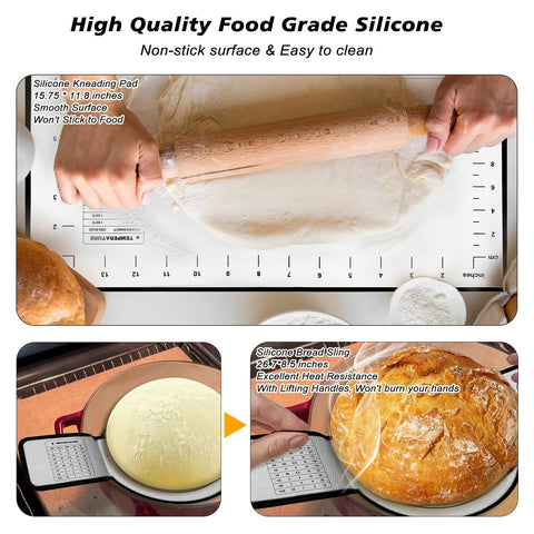 NZQXJXZ bread lame with five blades and leather cover for skilled scoring
