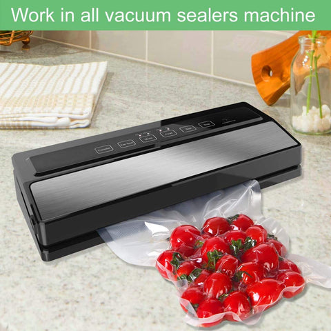 O2frepak BPA-free vacuum bags set for safe food storage and freezing