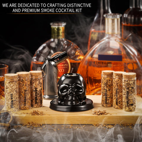 OAGA dual-flame lighter for precise, butane-free ignition of the smoker.