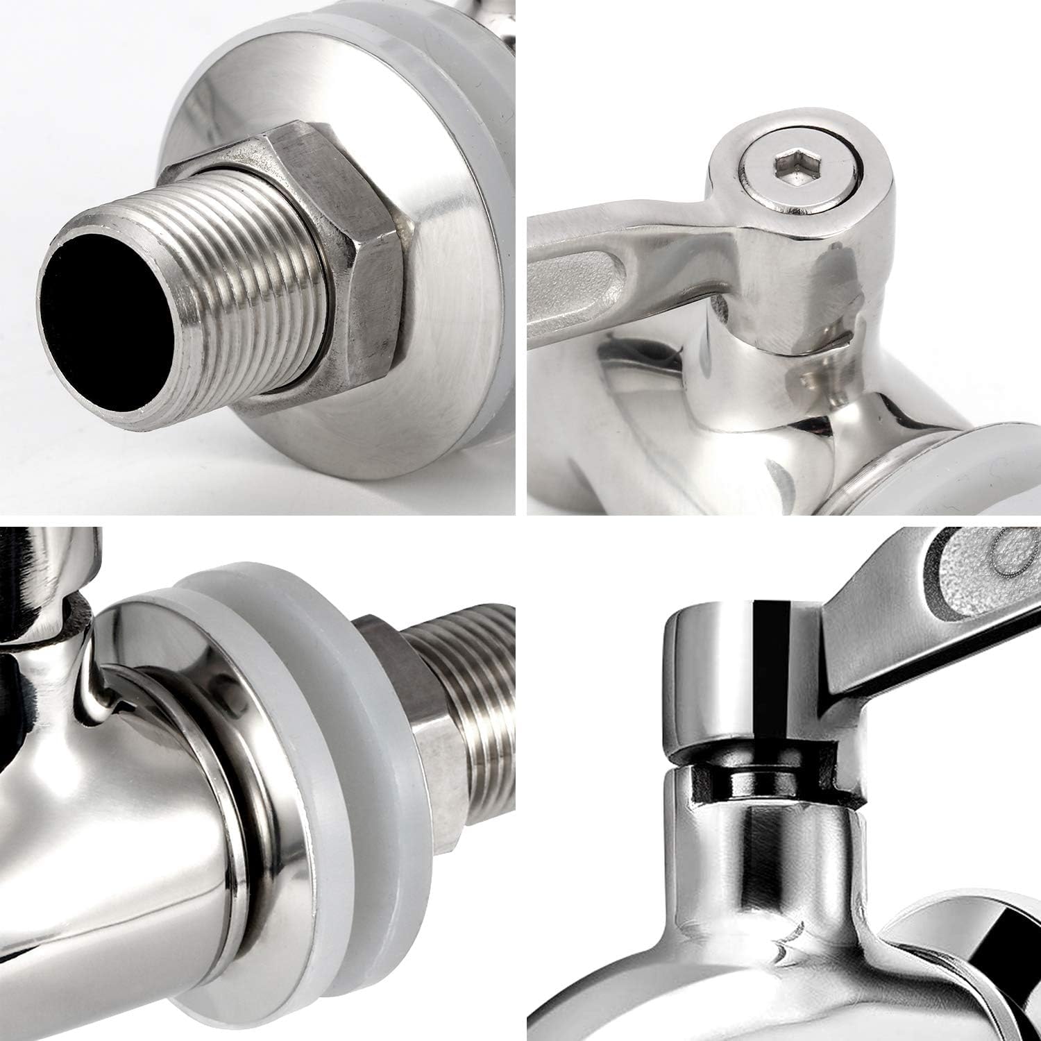 Oak Leaf lever spigot ensures steady, smooth dispensing for self-serve events.