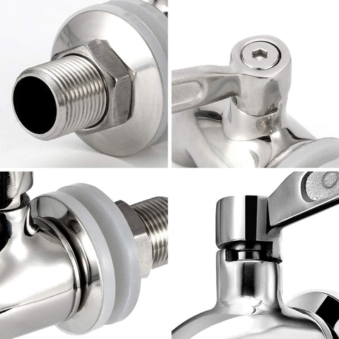 Oak Leaf lever spigot ensures steady, smooth dispensing for self-serve events.
