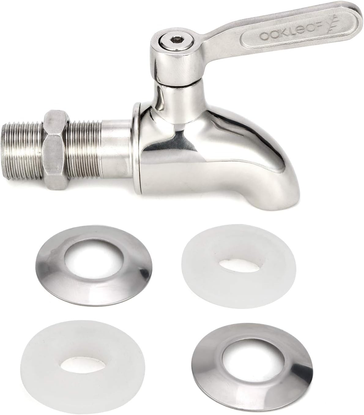 Oak Leaf spigot parts enable easy installation and secure sealing.