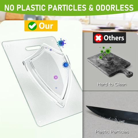 OAKJAR plastic-free surface resists stains and odors during everyday kitchen tasks.