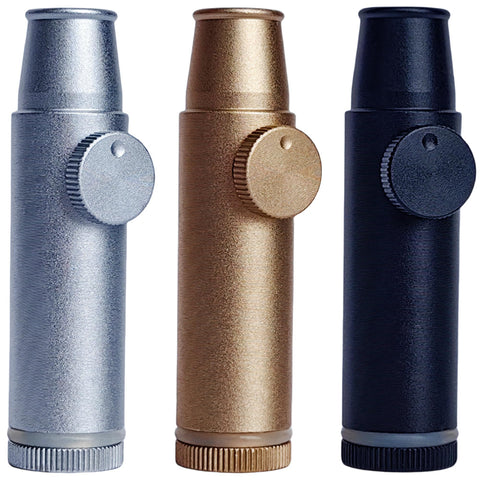 OakMsOik metal leak-proof bottle 3-pack with Gold, Silver, Black—durable daily carry.
