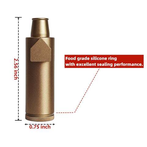 OakMsOik travel-spice-shaker 3-pack eases outdoor cooking and picnics.