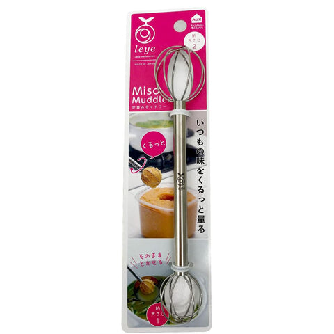 OAKS Reyer miso muddler LS1500 helps achieve consistent miso broth at home.