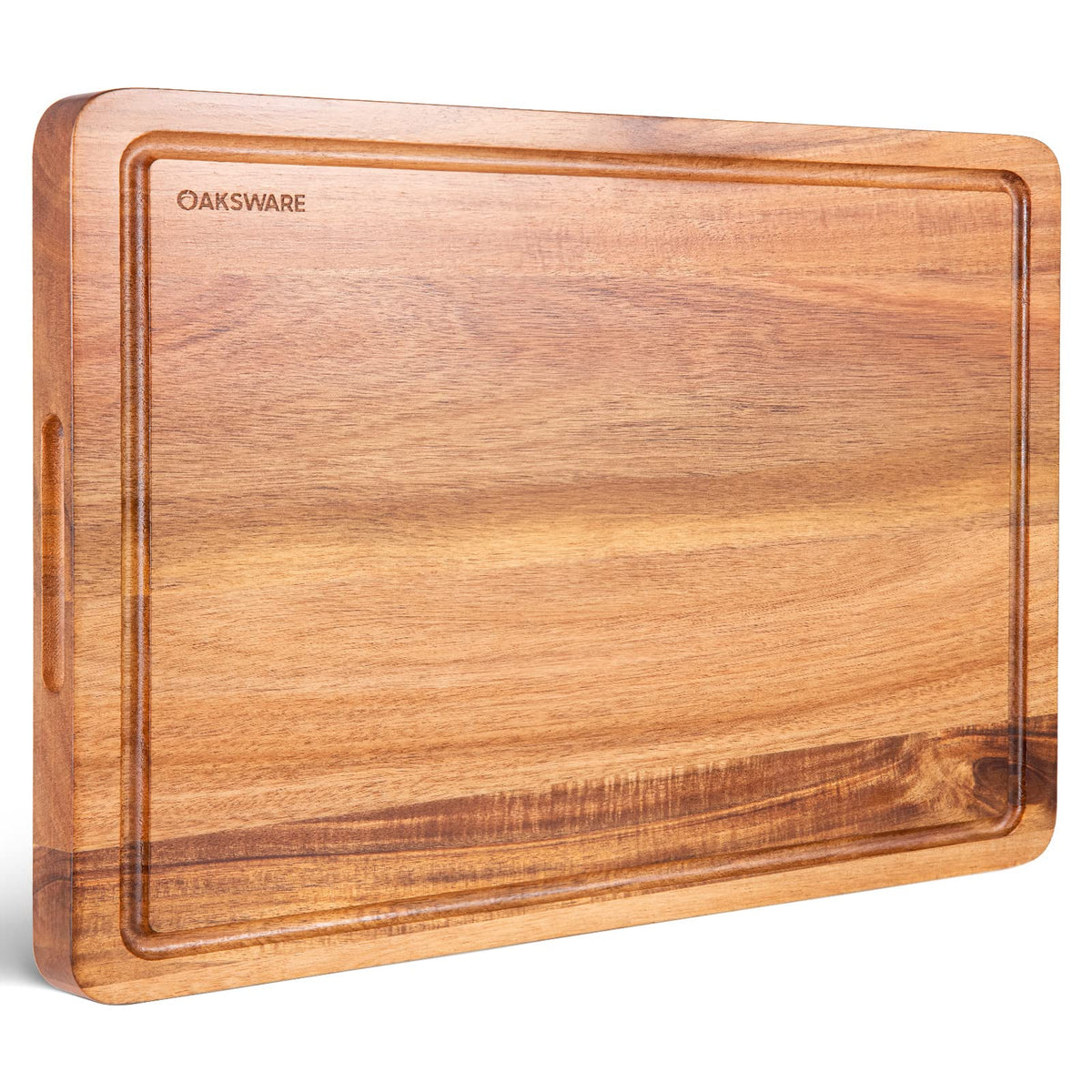 OAKSWARE cutting board 20x15 with acacia edge grain for heavy chopping