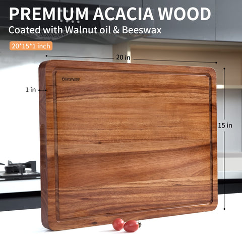 OAKSWARE ready-to-use cutting board ideal for housewarmings