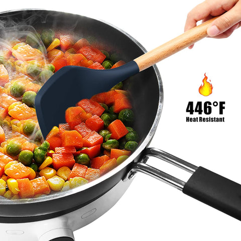 Oannao BPA-free silicone ensures safe, odor-free cooking.