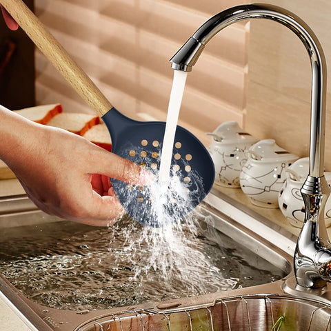 Oannao ladle for soups and sauces.