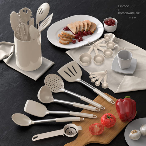 Oannao measuring cups and egg whisk set for precise baking