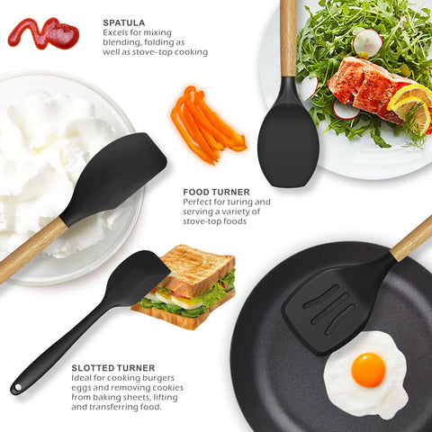 oannao heat-resistance badge indicates high-heat capability for sautéing and frying