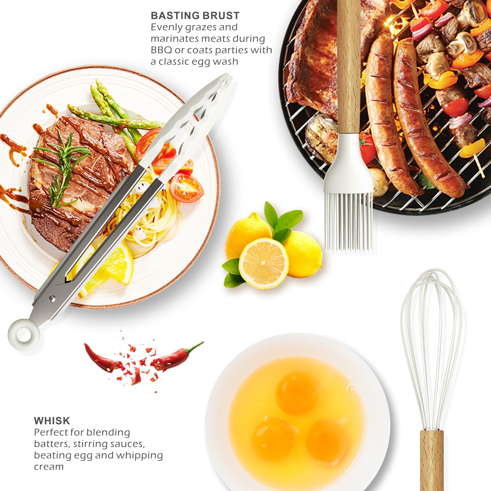 Oannao silicone set is BPA-free and odor-resistant for fresh results.