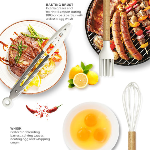 Oannao silicone set is BPA-free and odor-resistant for fresh results.