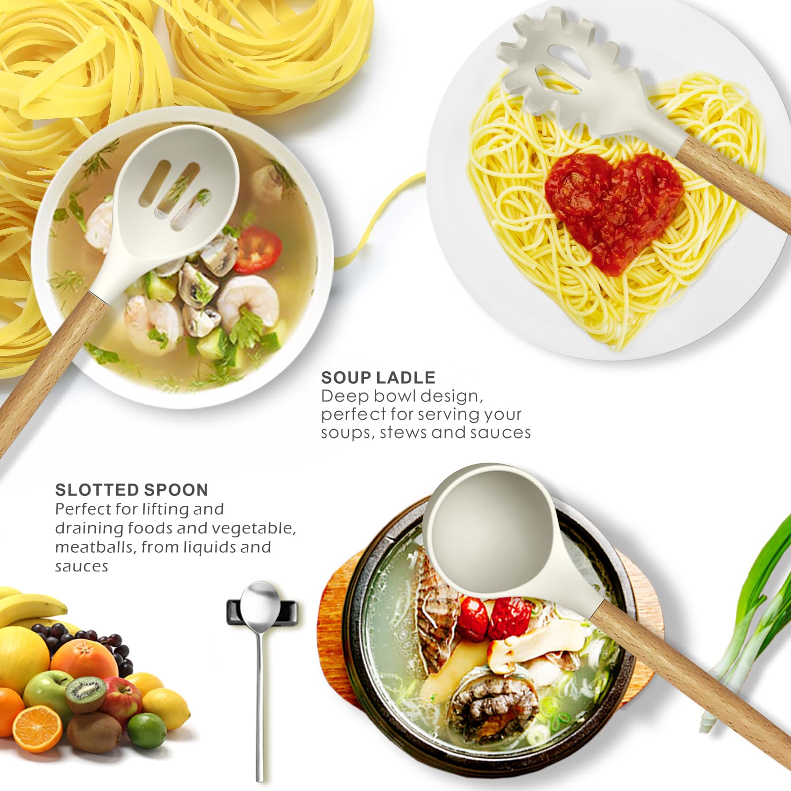 Oannao ladle designed for smooth pours at high heat