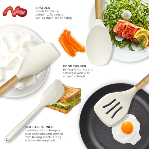 Oannao pasta server glides under al dente pasta without scratches