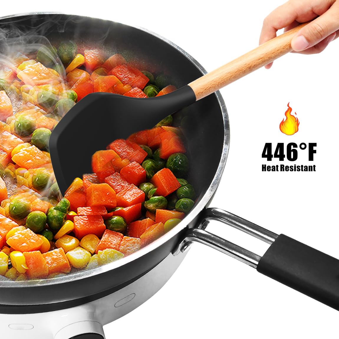oannao spatula-pasta-server adaptability suits recipes from stir-fries to pasta