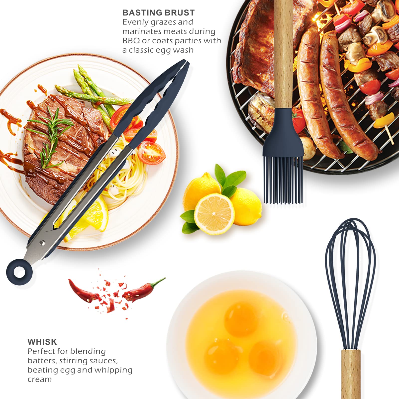 Oannao spatula protects non-stick pans while flipping delicate foods.