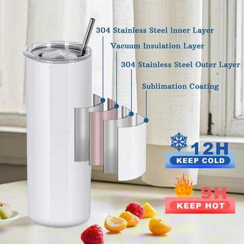 Oaptuza double wall insulated stainless steel keeps drinks hot or cold.