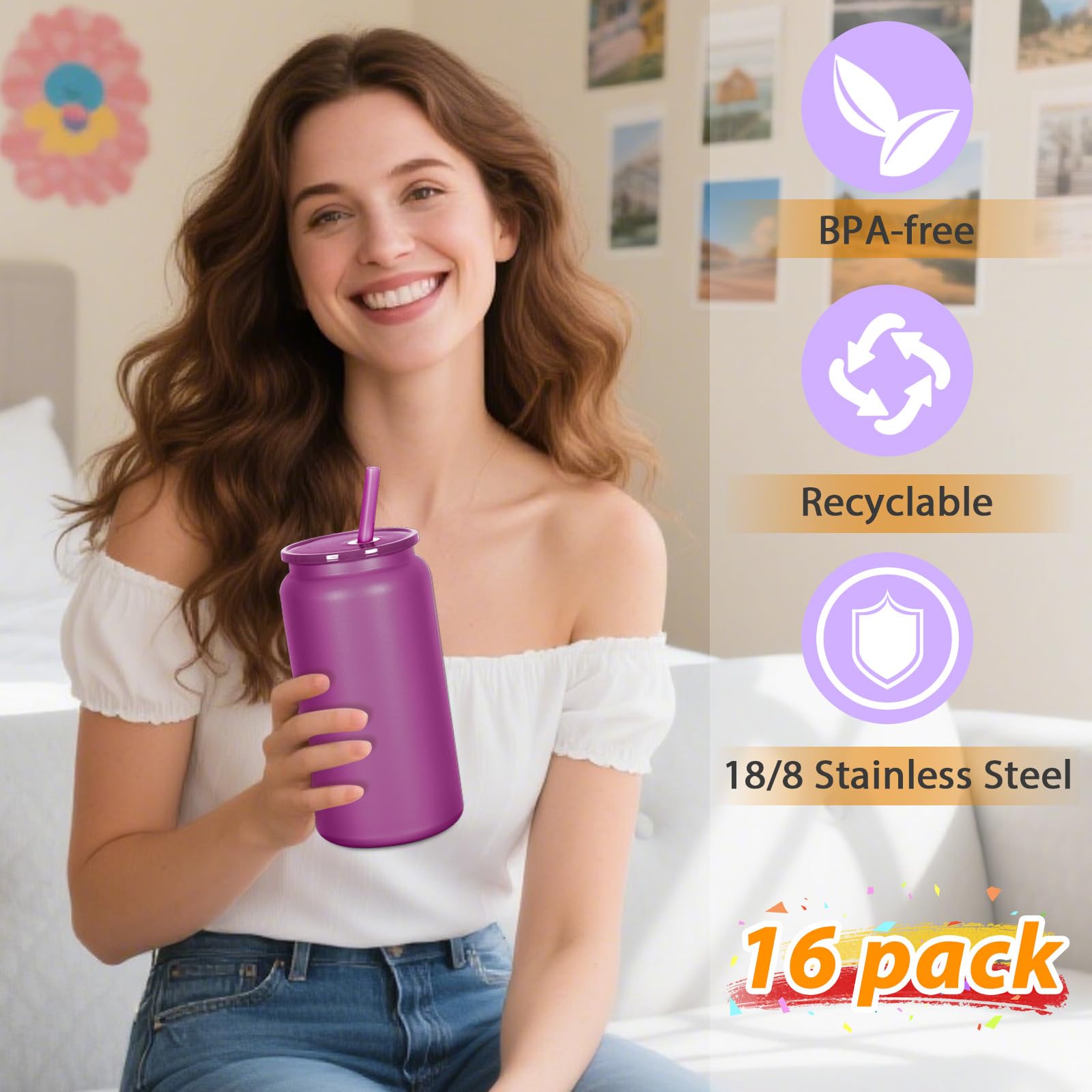 oaptuza versatile cups suit tea, coffee, soda at home or office