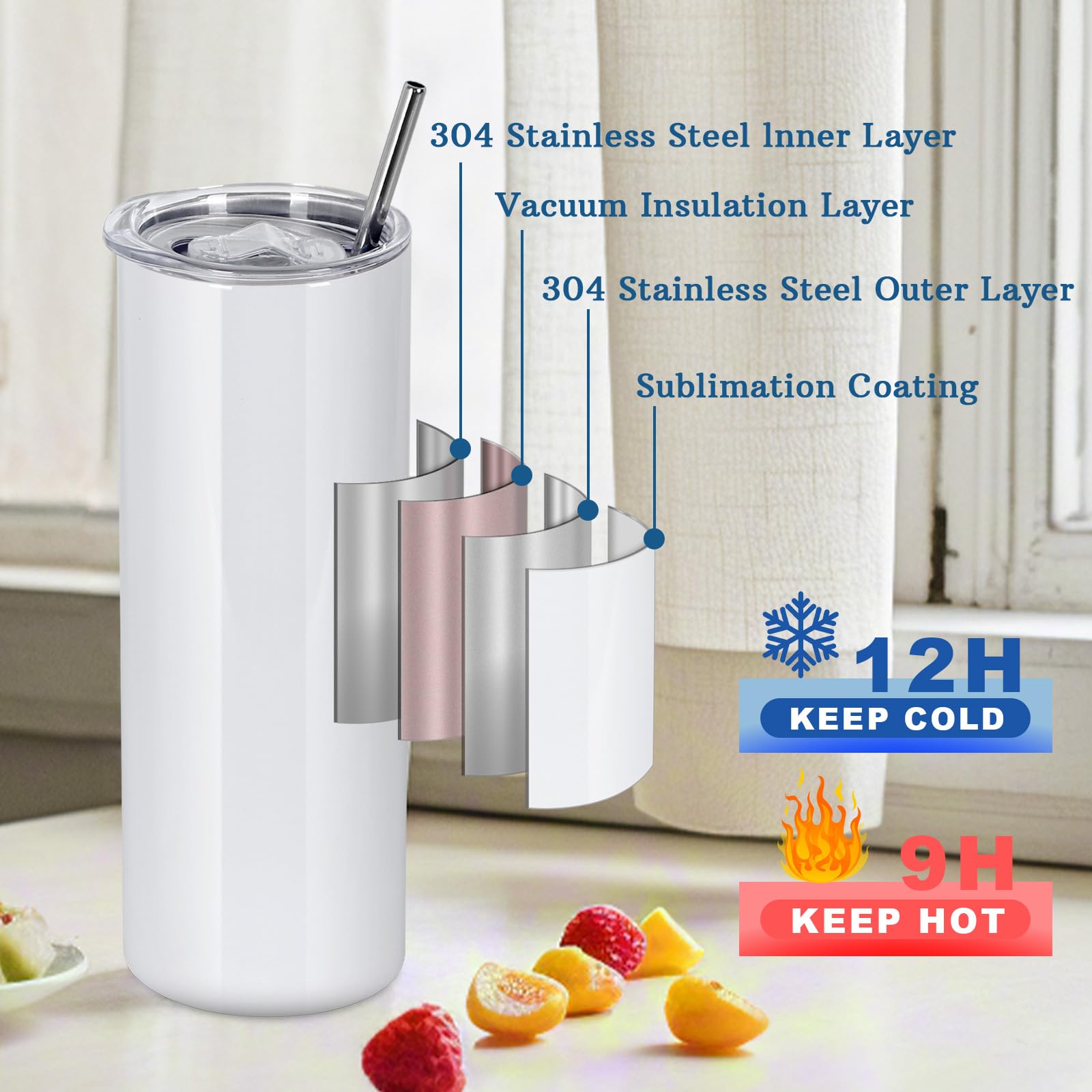 oaptuza 24-pack sublimation tumblers individually boxed for gifting.