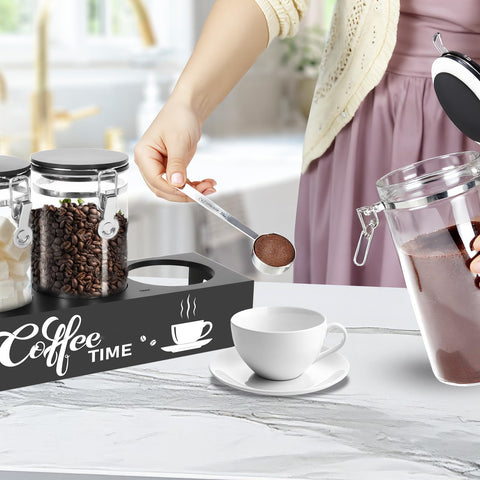 OARSE compact 3-piece set fits stylishly on small kitchen counters
