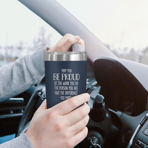 OASSIE BPA-free stainless steel tumbler supports daily use.