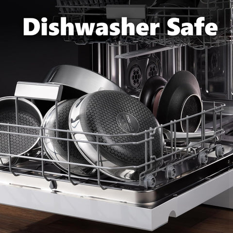 OATOFP Dishwasher-safe pan supports convenient cleaning.