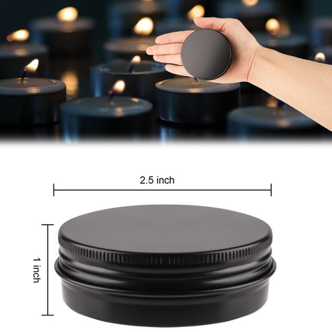 OBKJJ round tin with screw lid, perfect for spice storage or gifts.