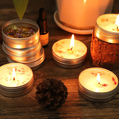 OBKJJ compact DIY cosmetics tin fits in drawers for easy access.