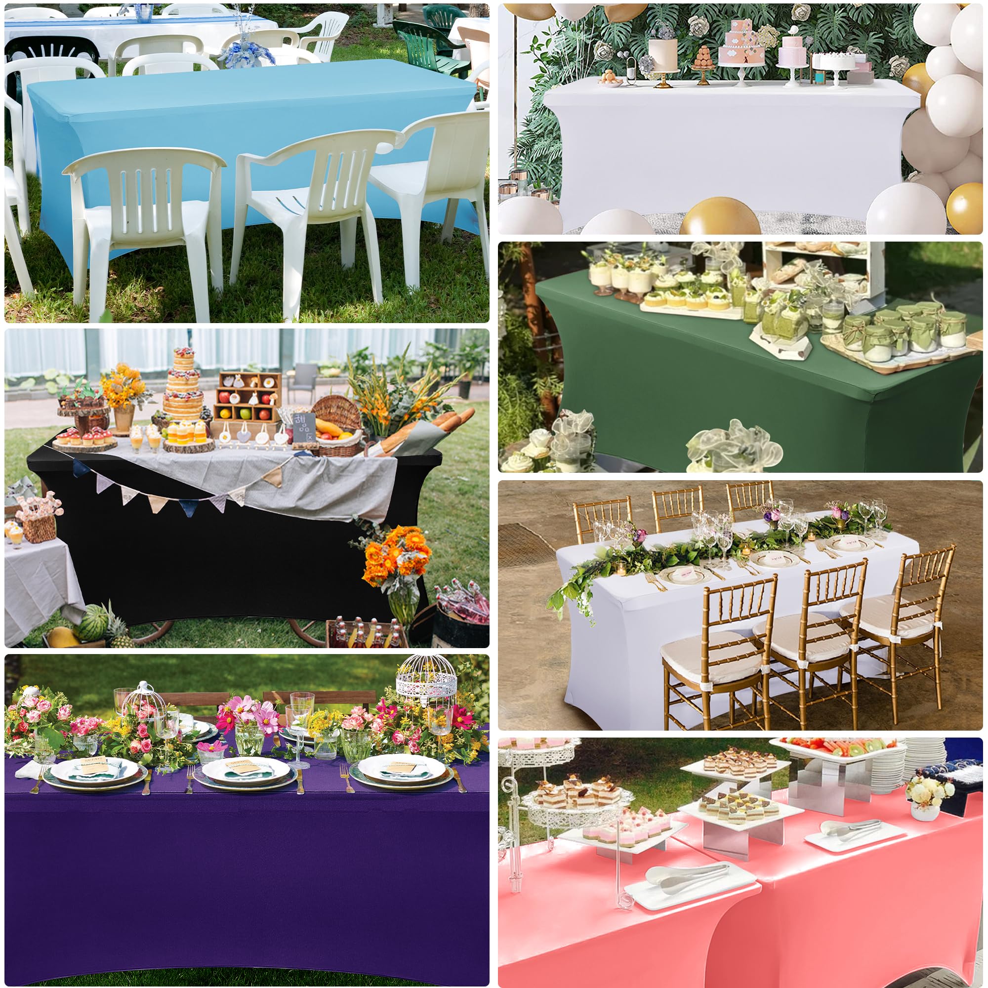 Obstal black table cover ideal for weddings, banquets, and parties