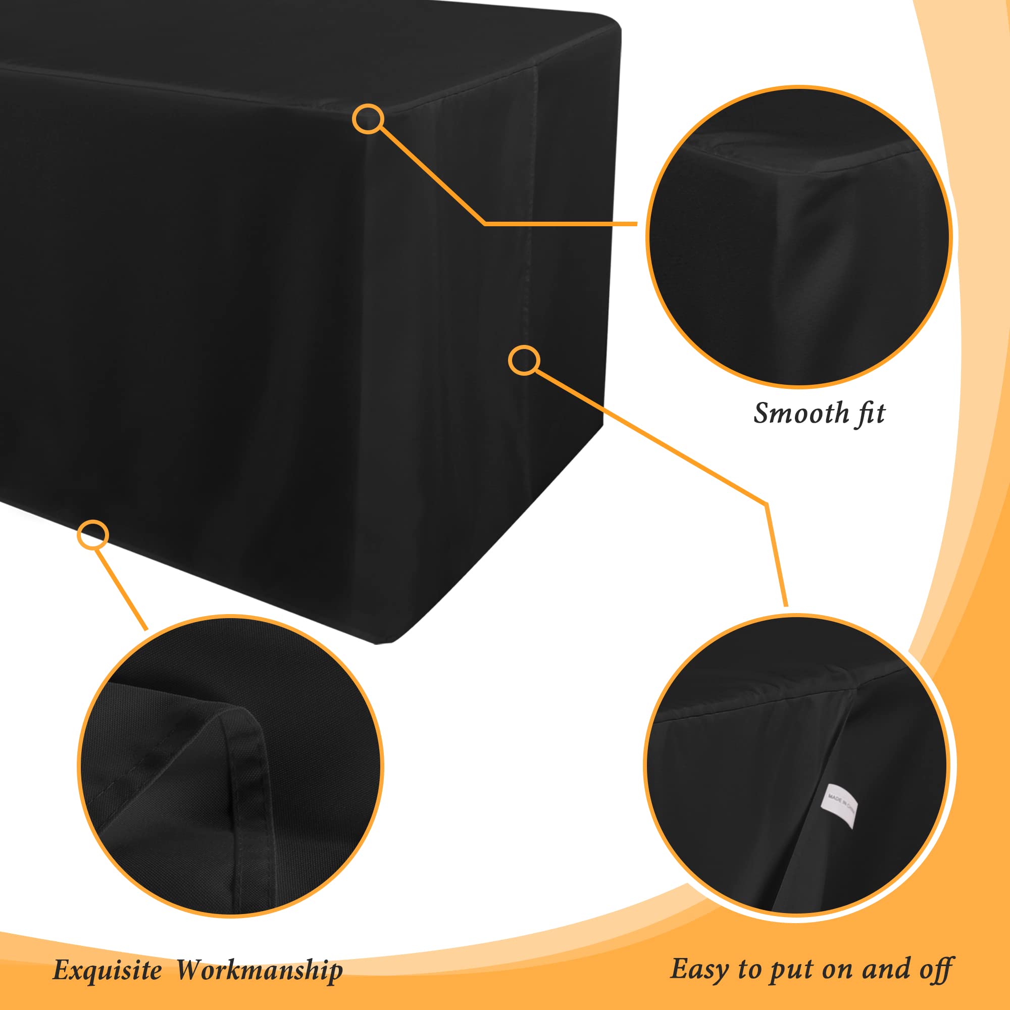 Two Obstal tablecloths in packaging ready for event setup