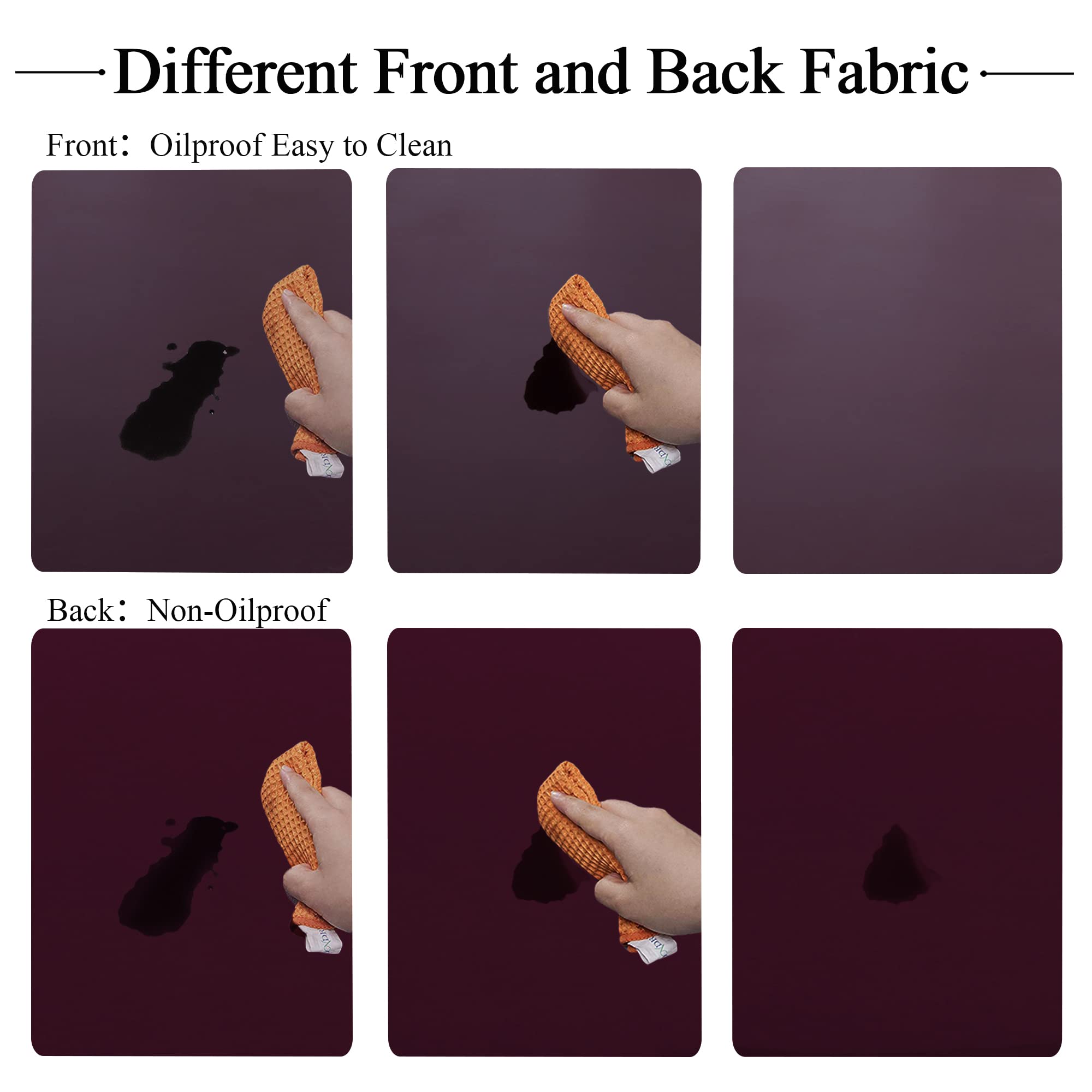 Obstal round tablecloth indoor outdoor use suits any setting.