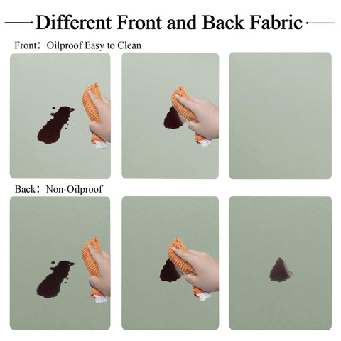 Obstal wipe-clean damp cloth usage for quick cleanup.