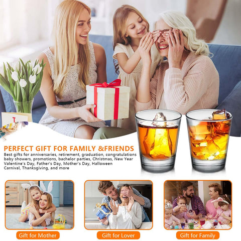 OBTANIM bulk-pack shot glasses ready for events, weddings, and gatherings