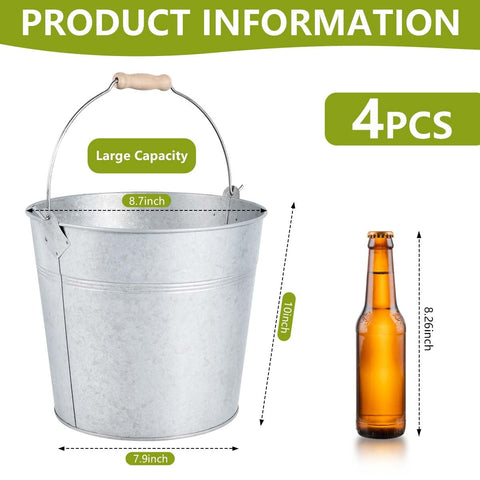 OBTANIM champagne cooling ice tub keeps bottles cold during gatherings