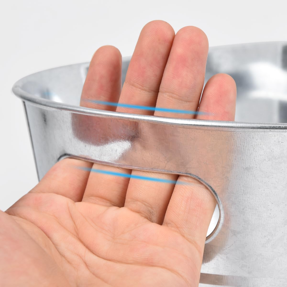 OBTANIM versatile bucket doubles as bathroom storage for towels