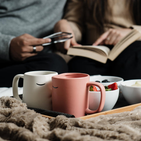 Occasionals his-hers-matching-mugs perfect for couple rituals and tea time.