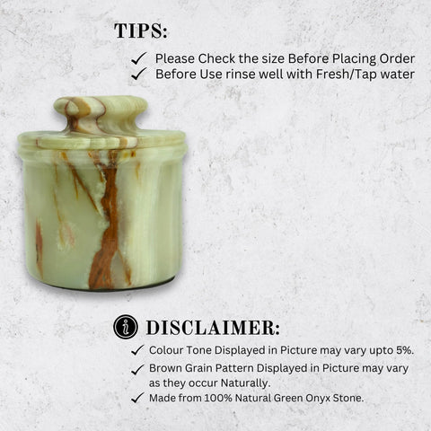 OceanicX Green Onyx Butter Keeper package-ready presentation.