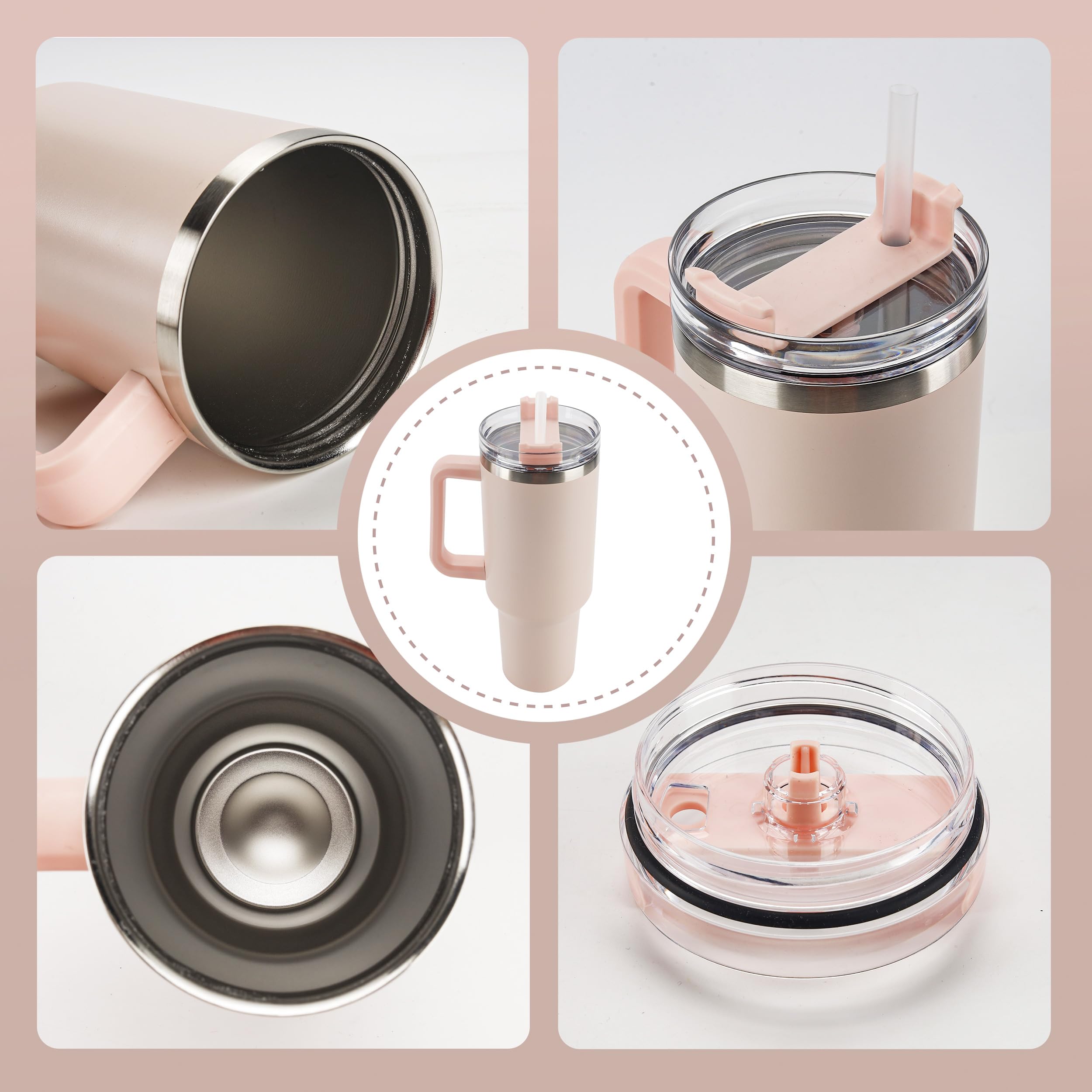 OceanPAX 18-8 stainless steel resists rust and scratches for daily use.