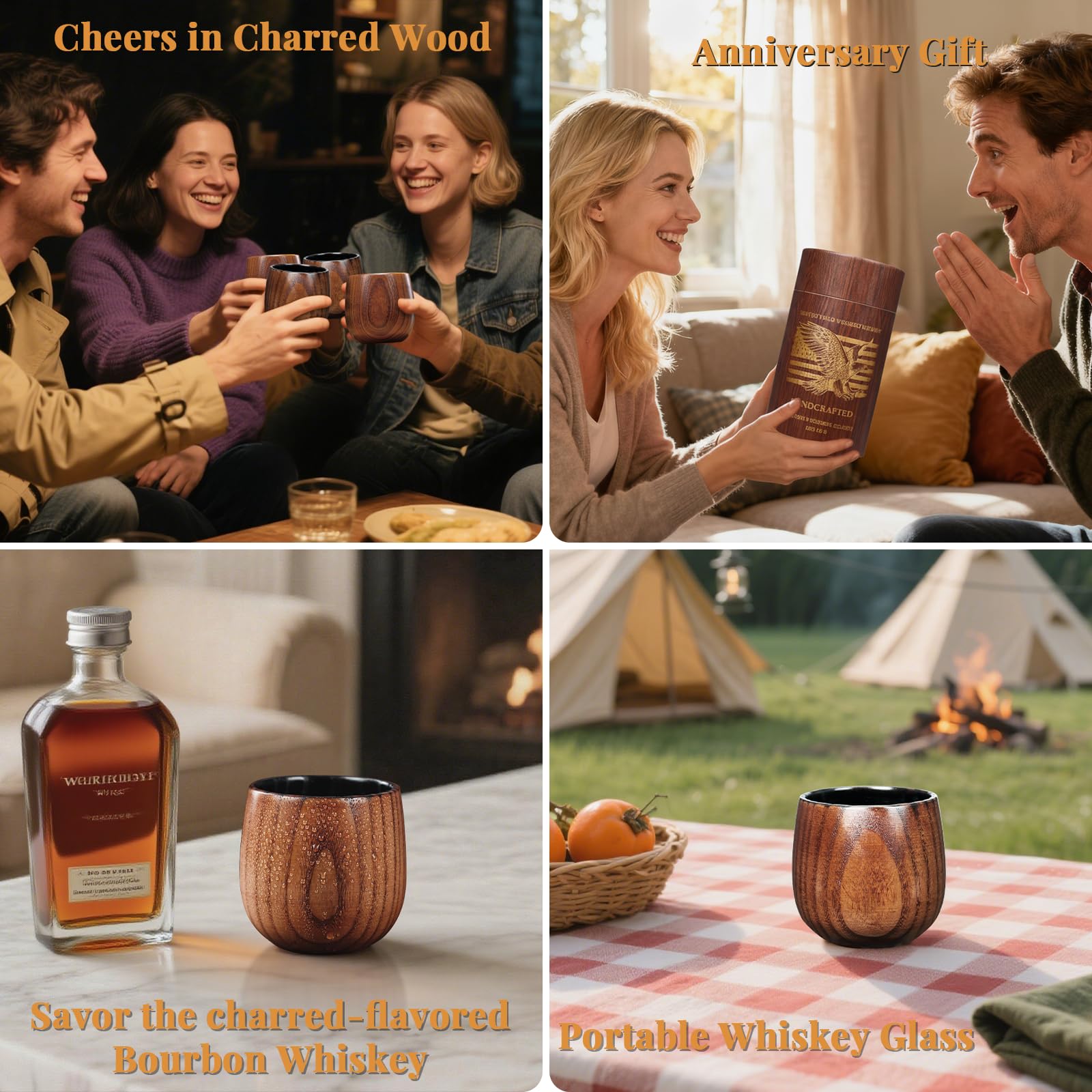 Ocelamior premium gift box presents a thoughtful whiskey gift for dad or husband.