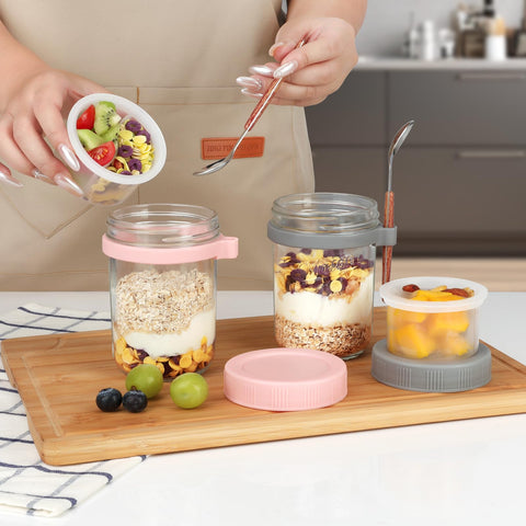 OcePor airtight silicone seals keep contents fresh and leak-free