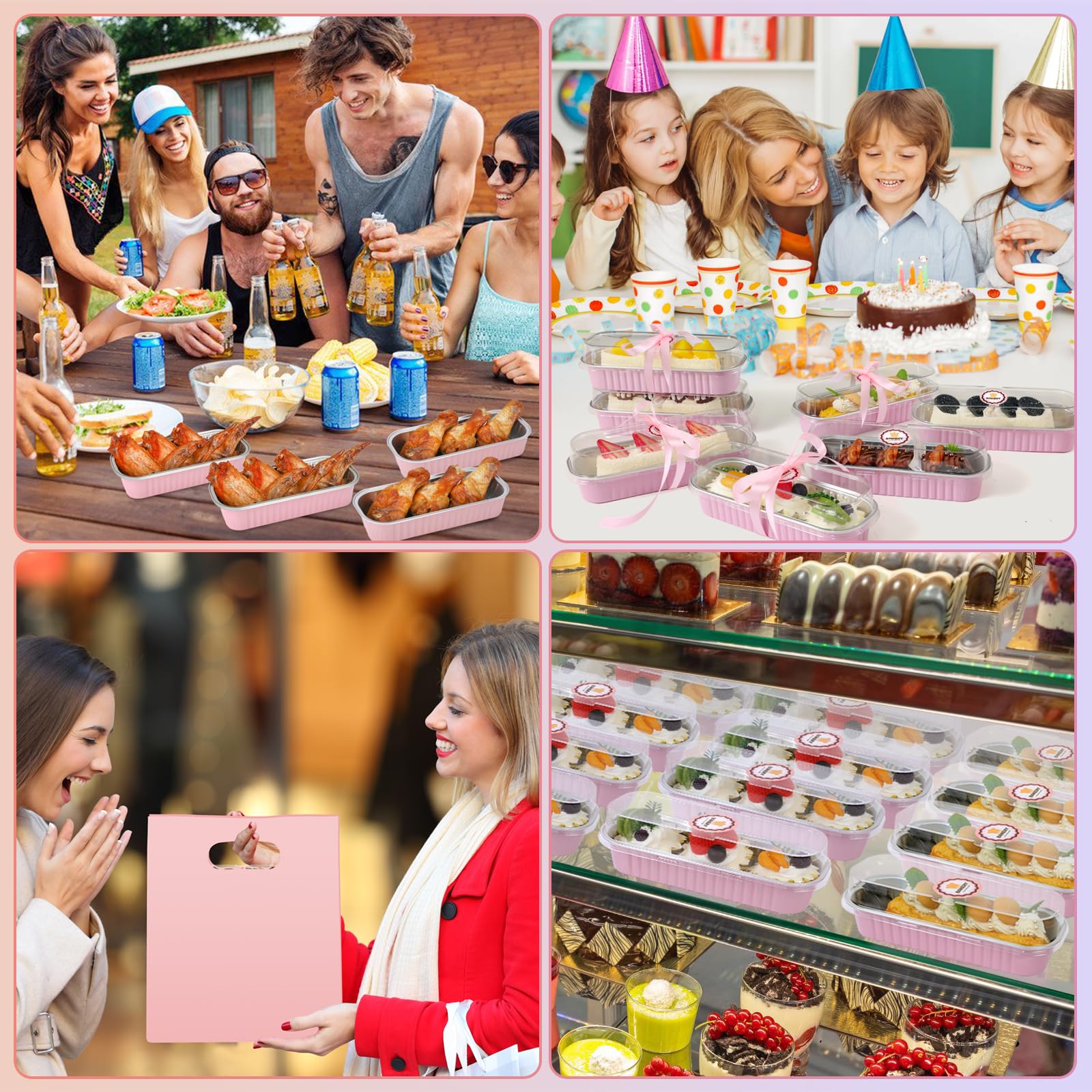 Great for parties and catering with single-serve portions from OcePor.